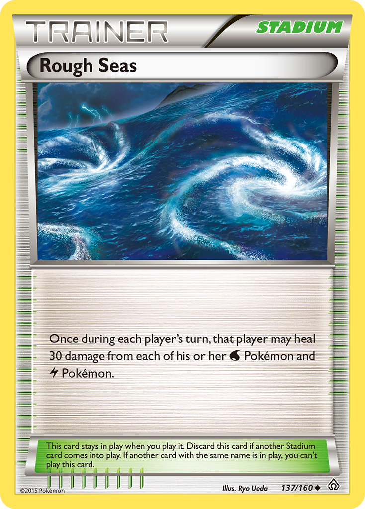 Rough Seas (137/160) [XY: Primal Clash] | Rock City Comics