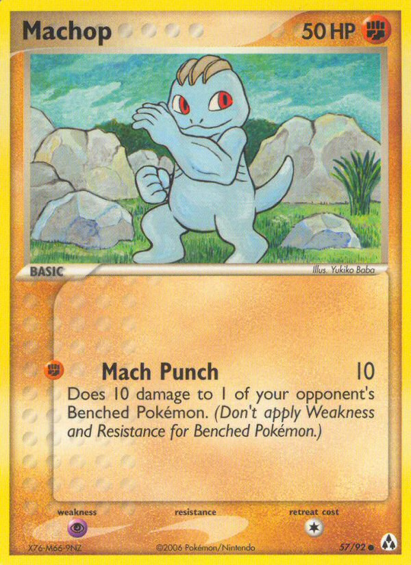 Machop (57/92) [EX: Legend Maker] | Rock City Comics