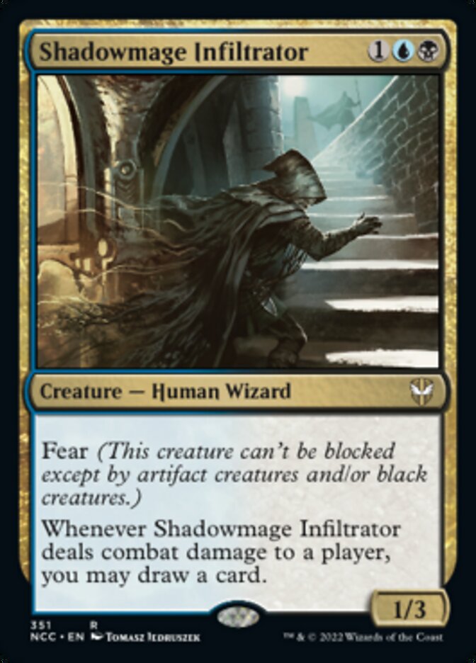 Shadowmage Infiltrator [Streets of New Capenna Commander] | Rock City Comics