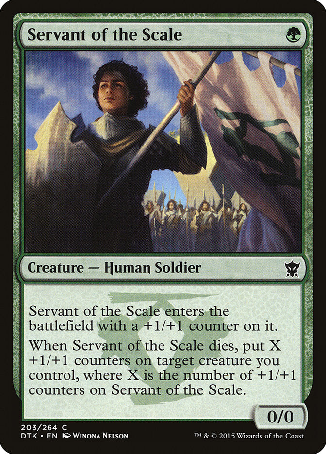 Servant of the Scale [Dragons of Tarkir] | Rock City Comics