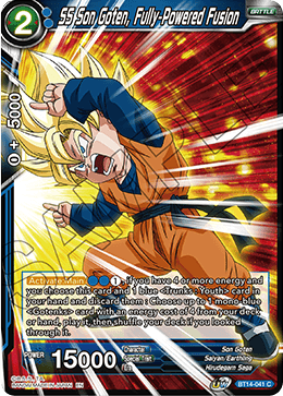 SS Son Goten, Fully-Powered Fusion (BT14-041) [Cross Spirits] | Rock City Comics