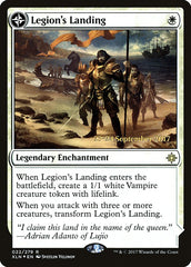 Legion's Landing // Adanto, the First Fort  [Ixalan Prerelease Promos] | Rock City Comics