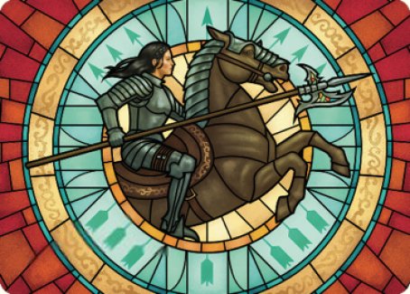 Tori D'Avenant, Fury Rider Art Card [Dominaria United Art Series] | Rock City Comics