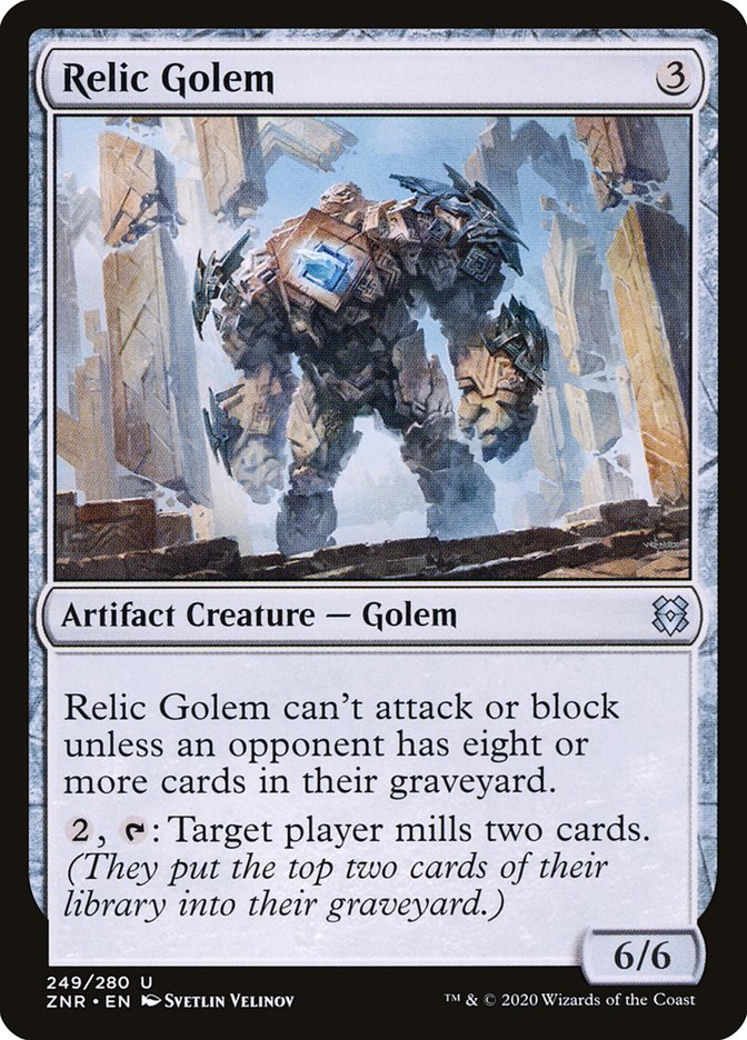 Relic Golem [Zendikar Rising] | Rock City Comics