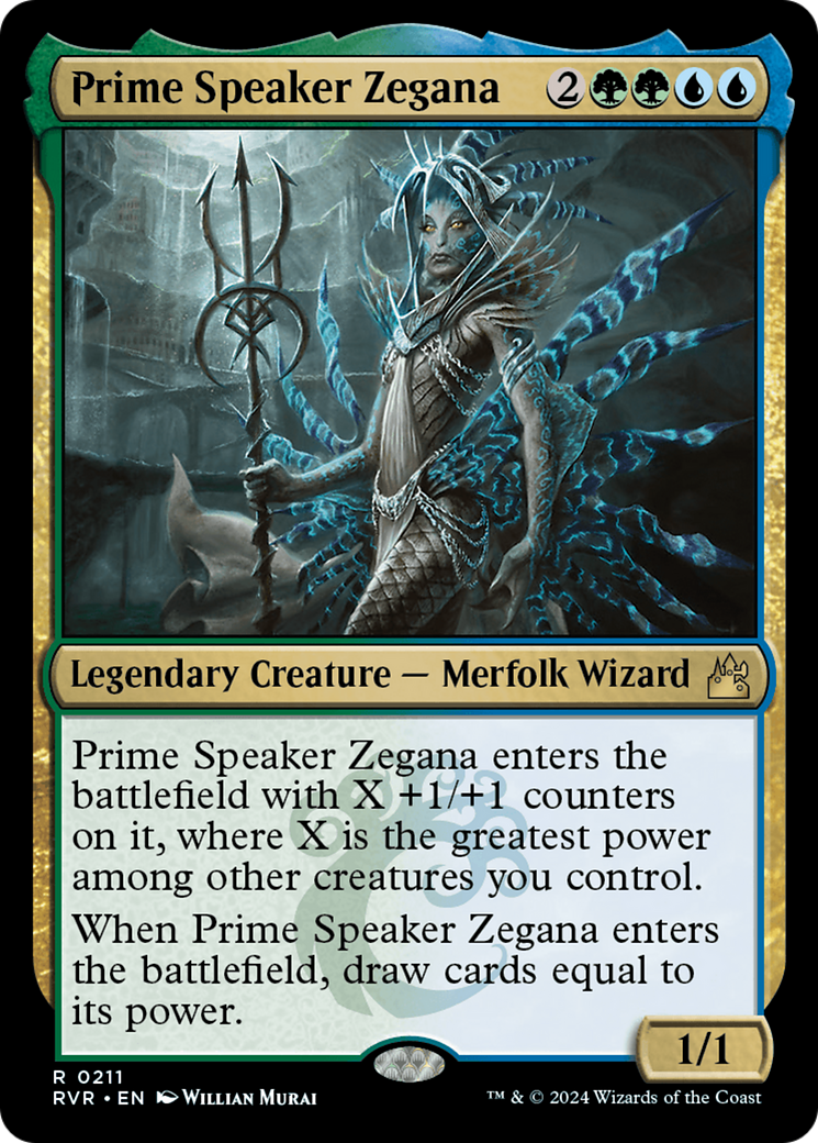 Prime Speaker Zegana [Ravnica Remastered] | Rock City Comics