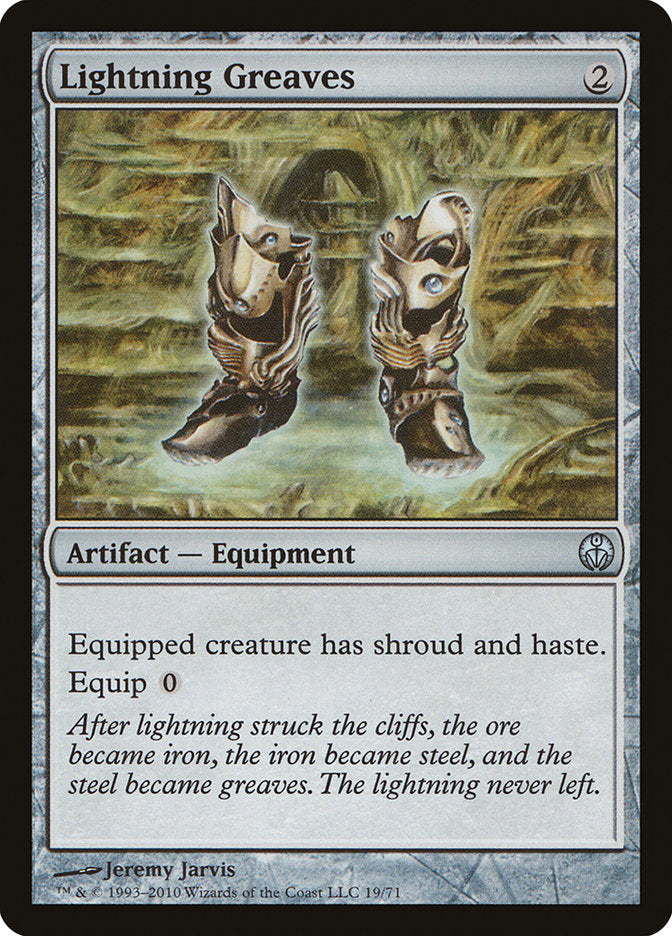 Lightning Greaves [Duel Decks: Phyrexia vs. the Coalition] | Rock City Comics