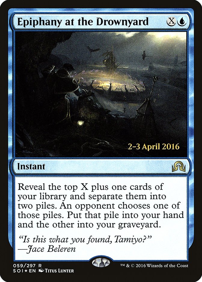 Epiphany at the Drownyard [Shadows over Innistrad Prerelease Promos] | Rock City Comics