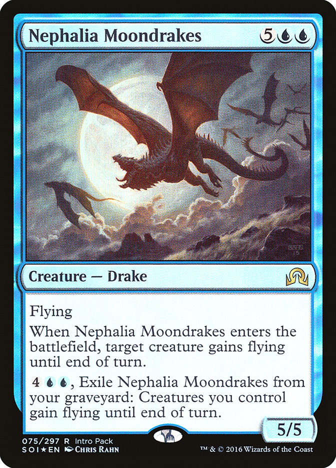 Nephalia Moondrakes (Intro Pack) [Shadows over Innistrad Promos] | Rock City Comics