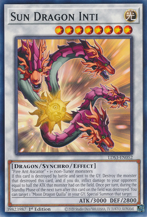 Sun Dragon Inti [LDS3-EN052] Common | Rock City Comics