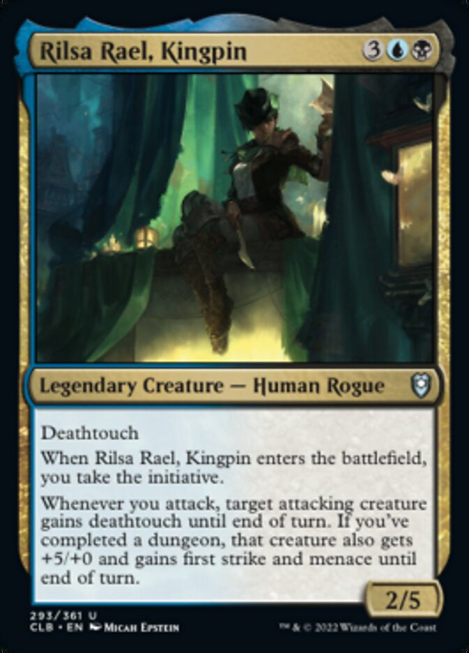 Rilsa Rael, Kingpin [Commander Legends: Battle for Baldur's Gate] | Rock City Comics