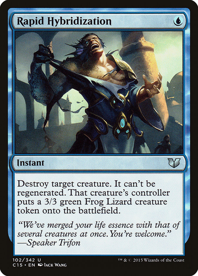 Rapid Hybridization [Commander 2015] | Rock City Comics