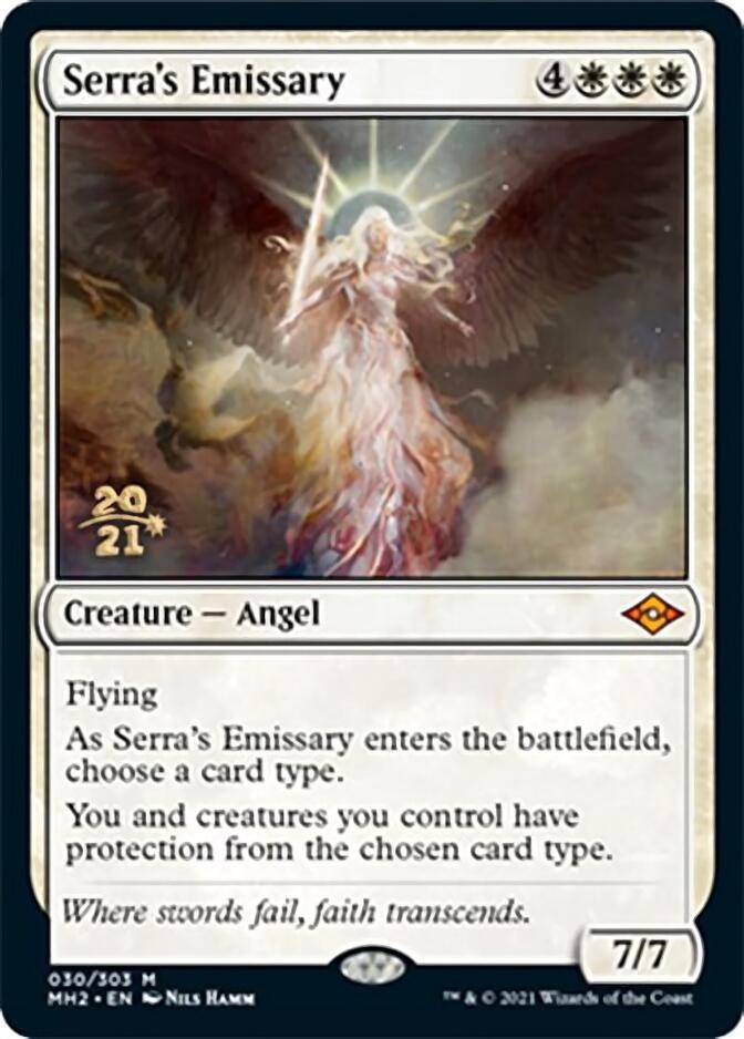 Serra's Emissary [Modern Horizons 2 Prerelease Promos] | Rock City Comics