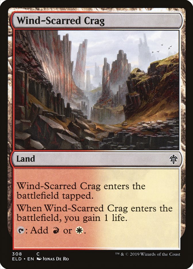 Wind-Scarred Crag [Throne of Eldraine] | Rock City Comics