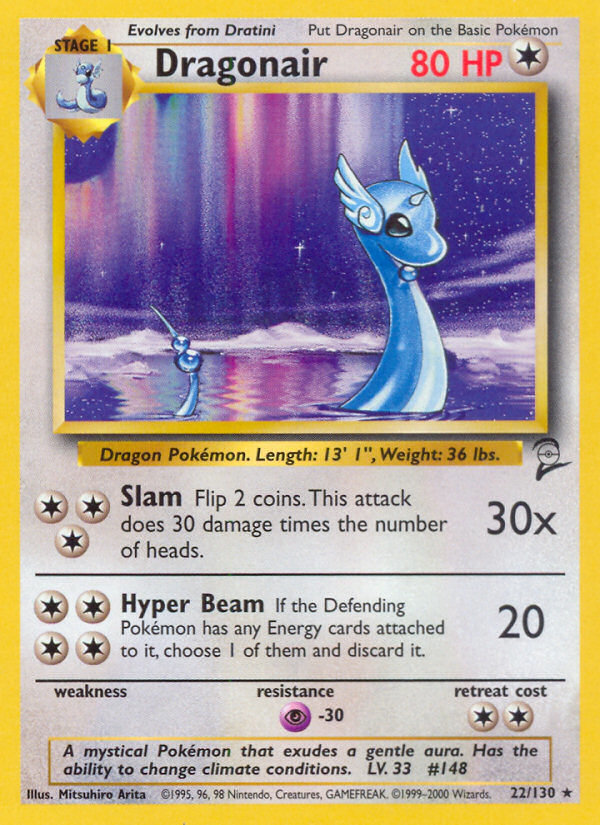 Dragonair (22/130) [Base Set 2] | Rock City Comics