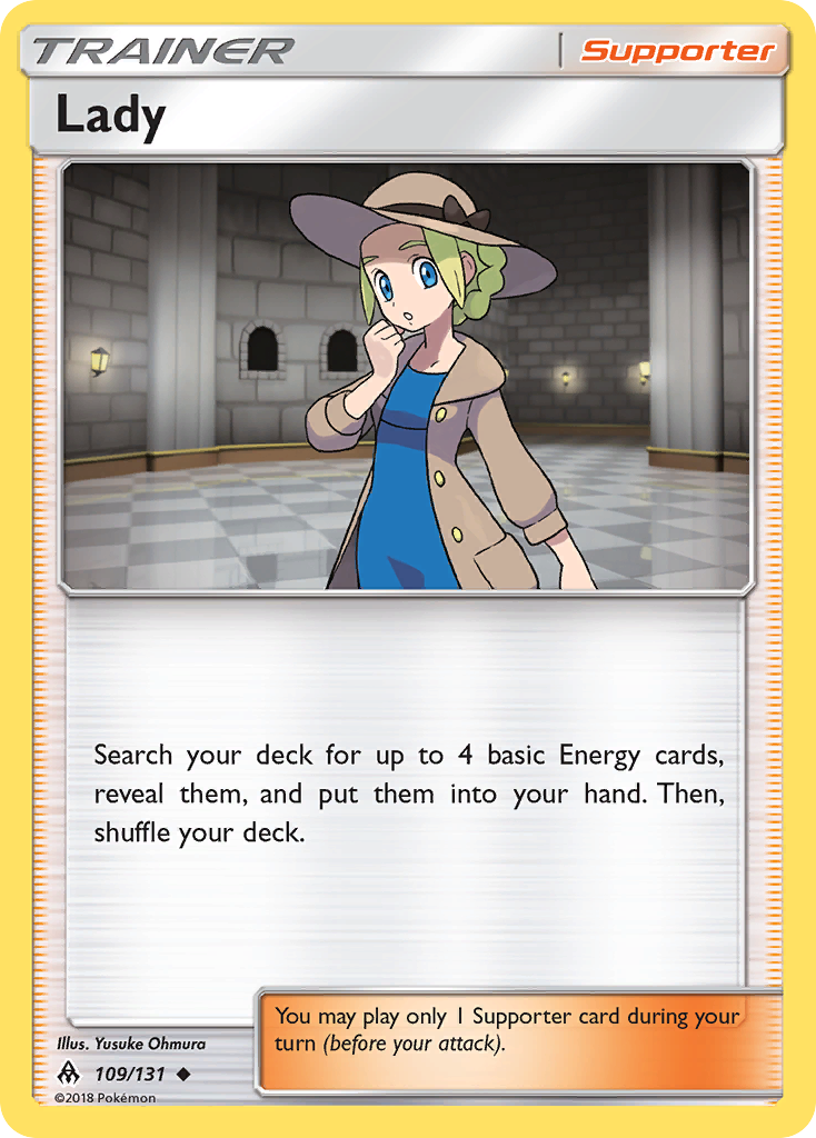 Lady (109/131) [Sun & Moon: Forbidden Light] | Rock City Comics