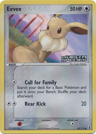 Eevee (69/113) (Stamped) [EX: Delta Species] | Rock City Comics