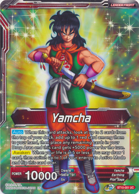 Yamcha // Yamcha, Supersonic Striker (BT10-001) [Rise of the Unison Warrior Prerelease Promos] | Rock City Comics