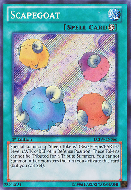 Scapegoat [LCJW-EN066] Secret Rare | Rock City Comics