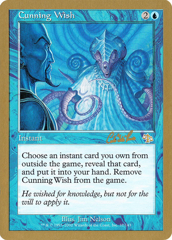 Cunning Wish (Carlos Romao) [World Championship Decks 2002] | Rock City Comics