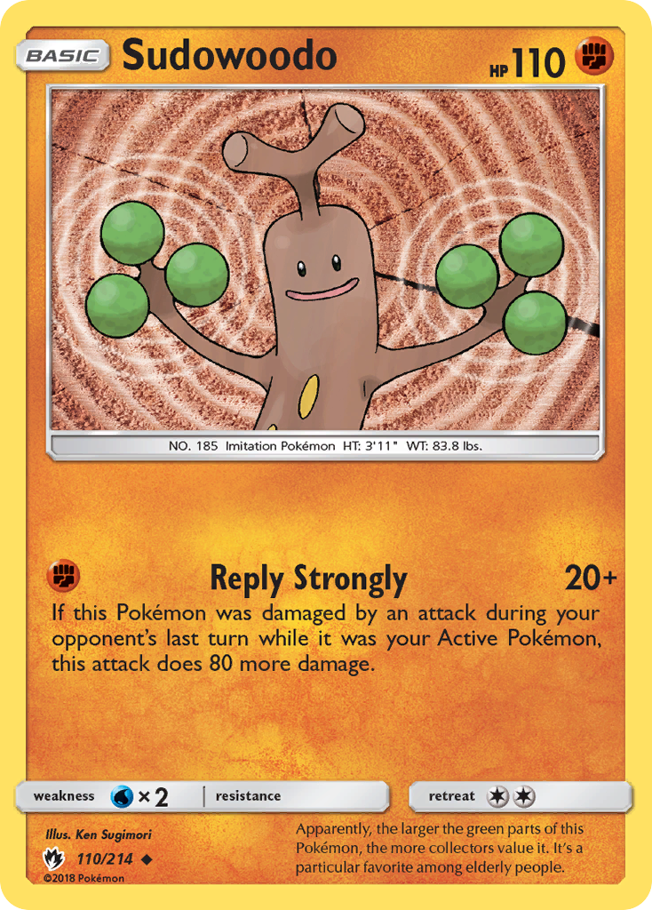 Sudowoodo (110/214) [Sun & Moon: Lost Thunder] | Rock City Comics