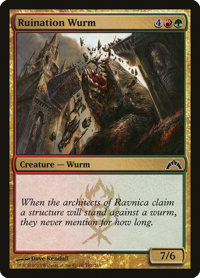 Ruination Wurm [Gatecrash] | Rock City Comics