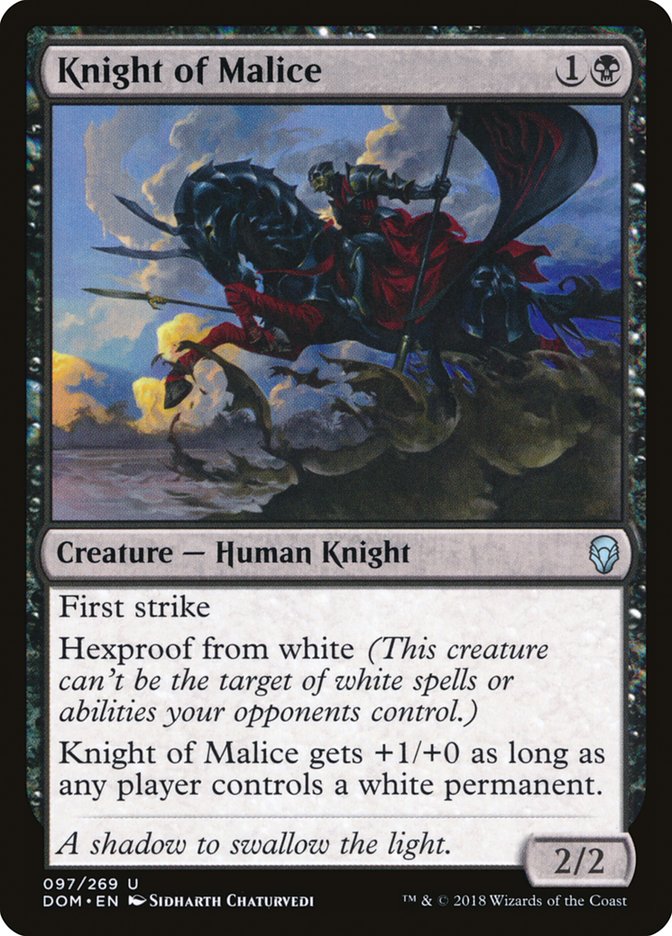Knight of Malice [Dominaria] | Rock City Comics