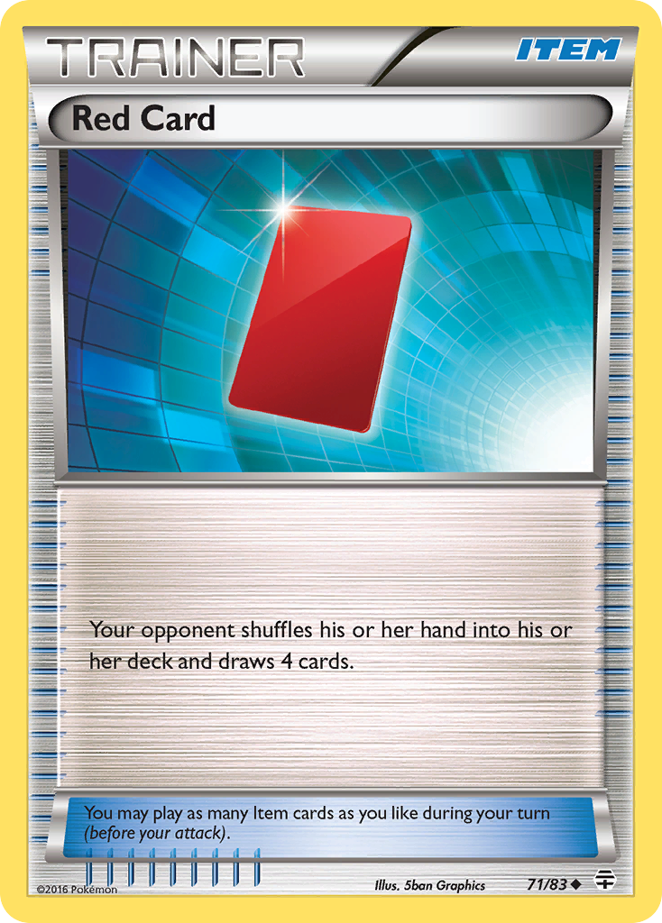 Red Card (71/83) [XY: Generations] | Rock City Comics