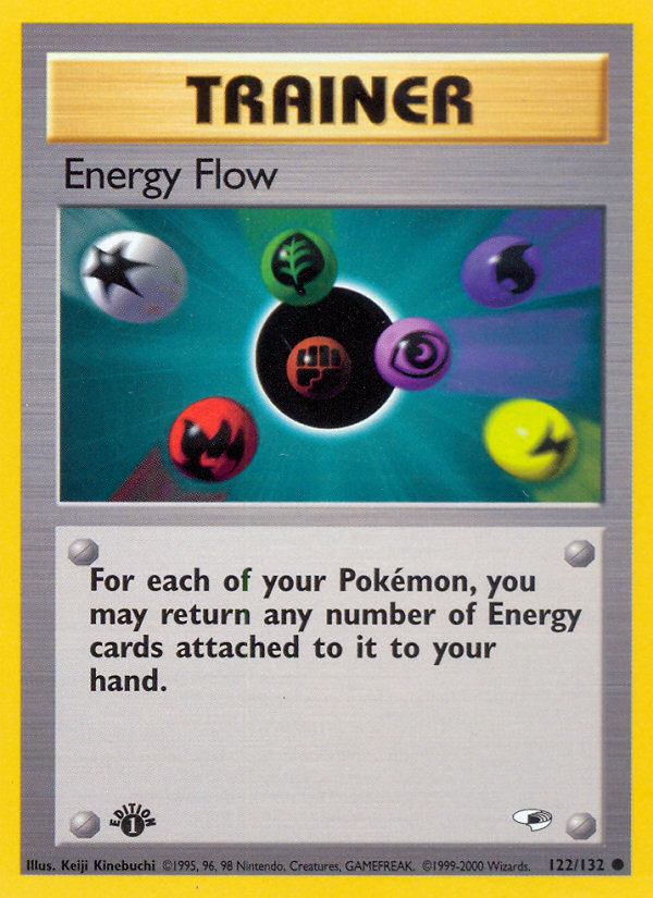 Energy Flow (122/132) [Gym Heroes 1st Edition] | Rock City Comics