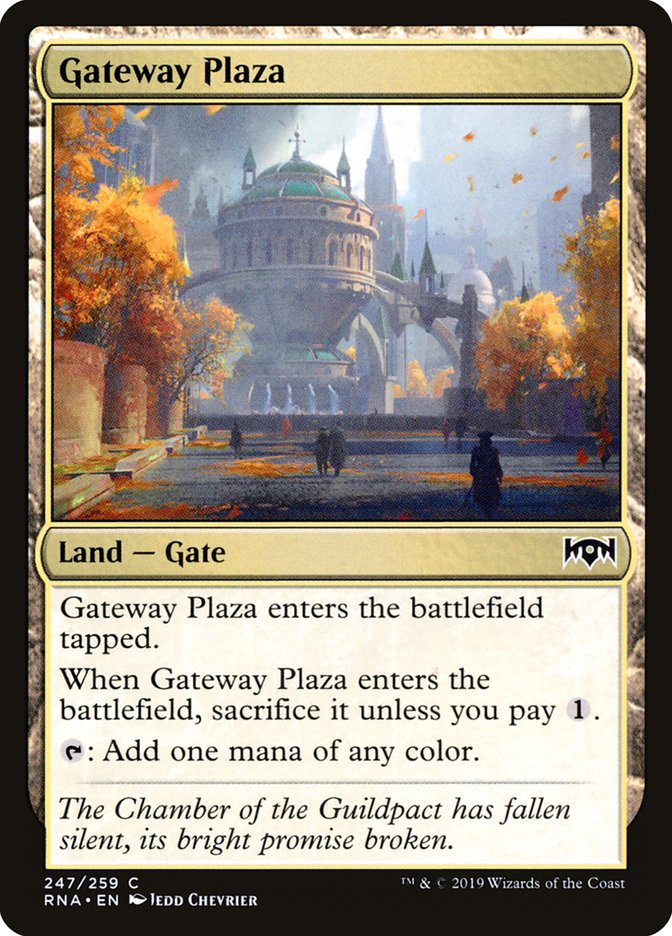 Gateway Plaza [Ravnica Allegiance] | Rock City Comics