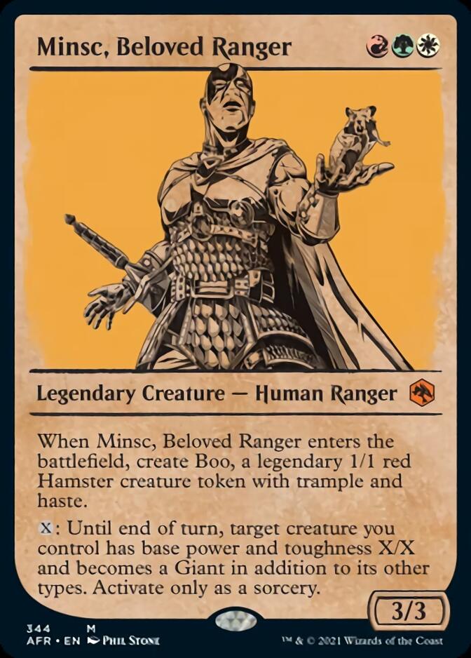 Minsc, Beloved Ranger (Showcase) [Dungeons & Dragons: Adventures in the Forgotten Realms] | Rock City Comics