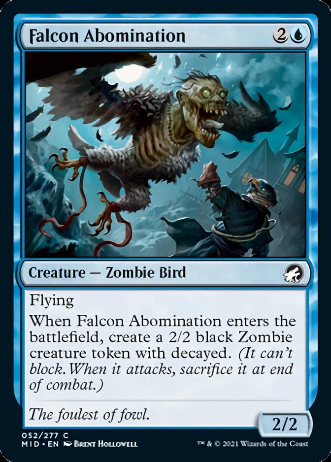 Falcon Abomination [Innistrad: Midnight Hunt] | Rock City Comics