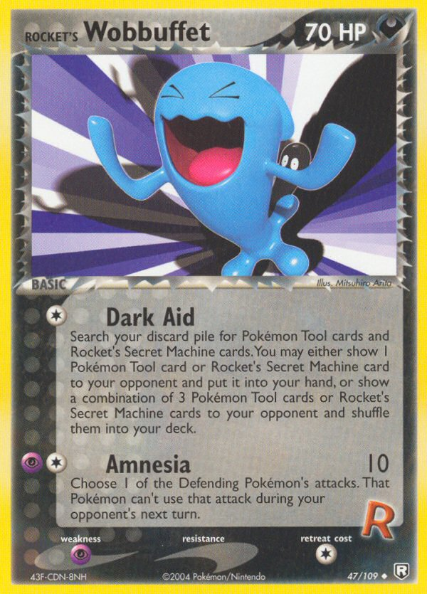 Rocket's Wobbuffet (47/109) [EX: Team Rocket Returns] | Rock City Comics
