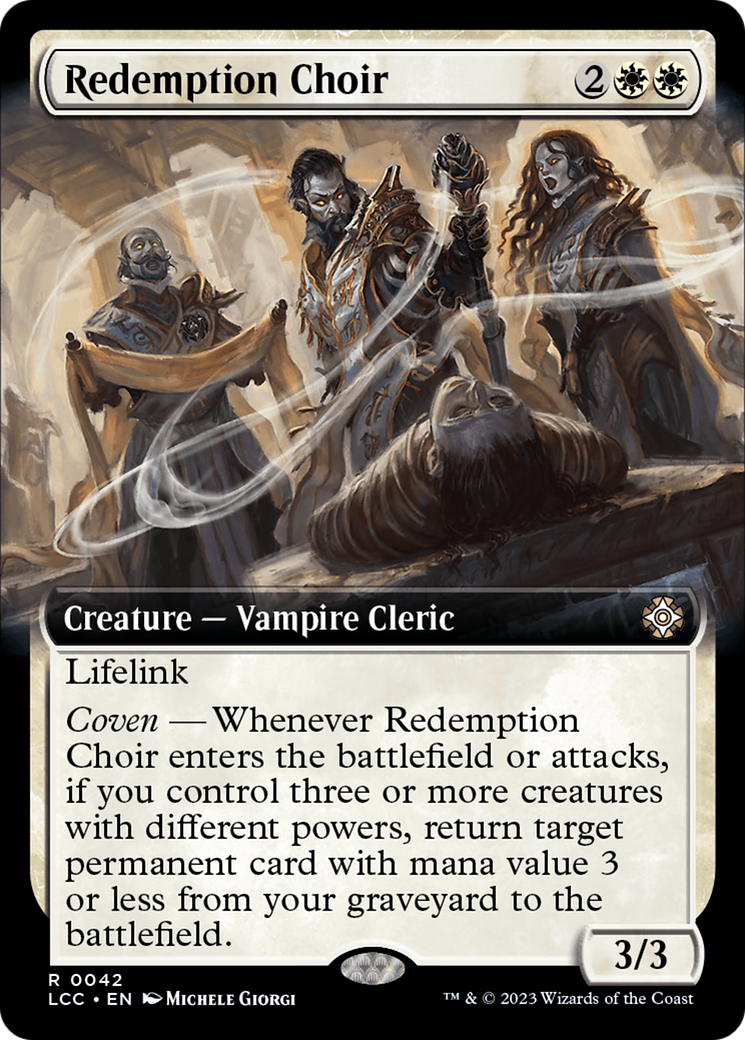 Redemption Choir (Extended Art) [The Lost Caverns of Ixalan Commander] | Rock City Comics