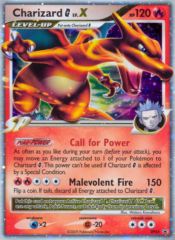 Charizard G LV.X (DP45) [Diamond & Pearl: Black Star Promos] | Rock City Comics