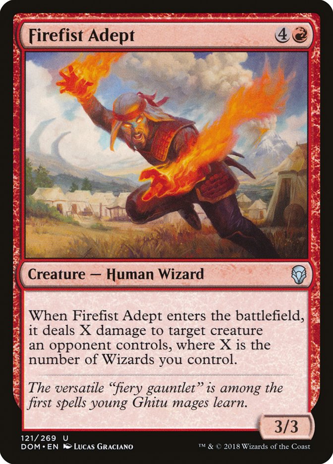 Firefist Adept [Dominaria] | Rock City Comics