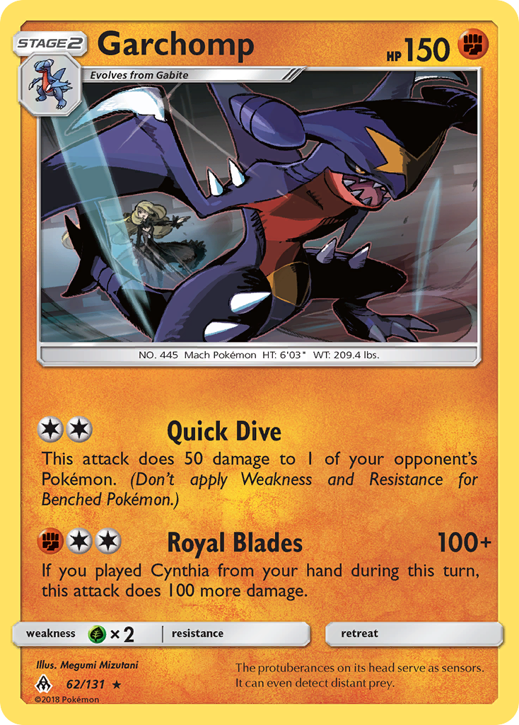 Garchomp (62/131) [Sun & Moon: Forbidden Light] | Rock City Comics