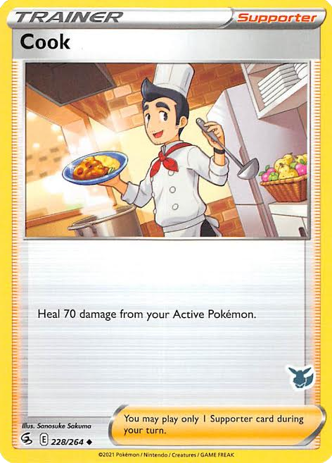 Cook (228/264) (Eevee Deck) [Battle Academy 2022] | Rock City Comics