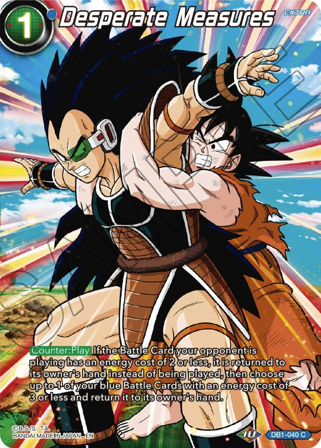 Desperate Measures (DB1-040) [Theme Selection: History of Son Goku] | Rock City Comics