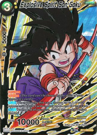 Explosive Spirit Son Goku (SPR) [BT3-088] | Rock City Comics