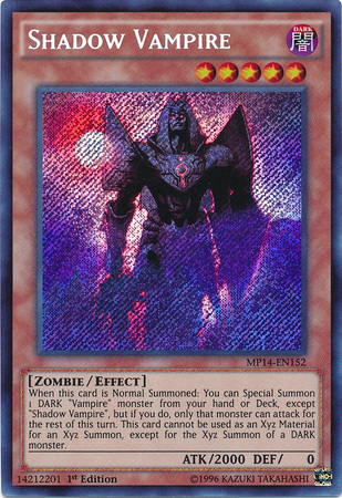 Shadow Vampire [MP14-EN152] Secret Rare | Rock City Comics