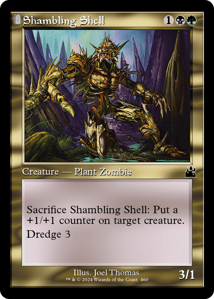 Shambling Shell (Retro Frame) [Ravnica Remastered] | Rock City Comics