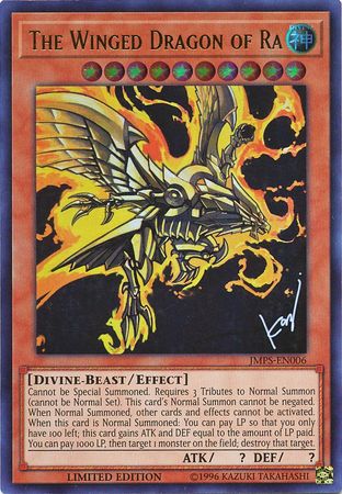 The Winged Dragon of Ra [JMPS-EN006] Ultra Rare | Rock City Comics