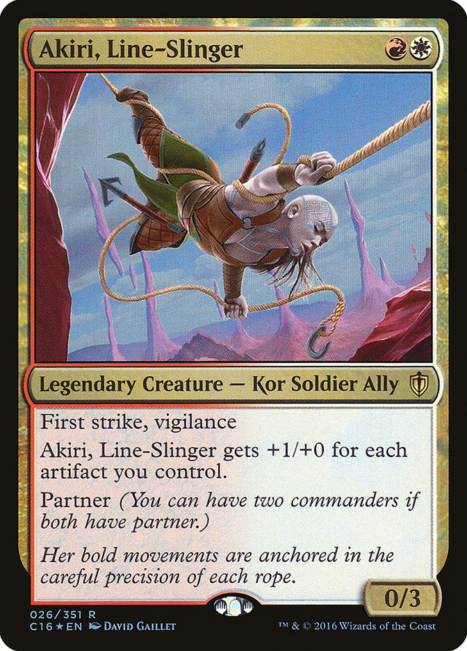 Akiri, Line-Slinger [Commander 2016] | Rock City Comics