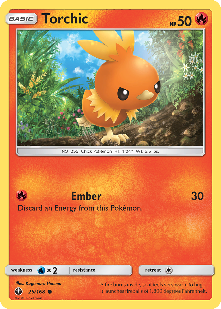 Torchic (25/168) [Sun & Moon: Celestial Storm] | Rock City Comics