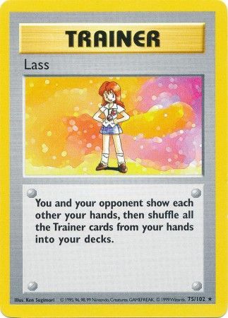 Lass (75/102) [Base Set Shadowless Unlimited] | Rock City Comics