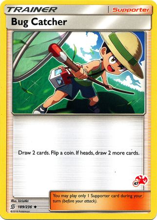 Bug Catcher (189/236) (Charizard Stamp #47) [Battle Academy 2020] | Rock City Comics