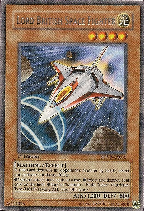 Lord British Space Fighter [SOVR-EN035] Rare | Rock City Comics