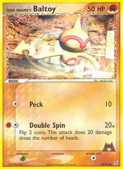 Team Magma's Baltoy (60/95) [EX: Team Magma vs Team Aqua] | Rock City Comics