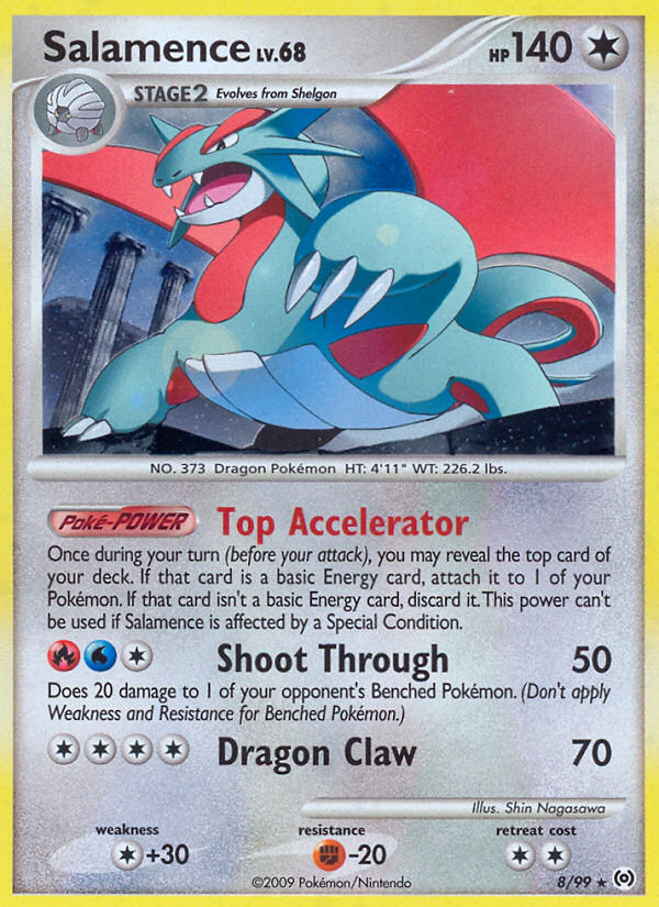 Salamence (8/99) [Platinum: Arceus] | Rock City Comics