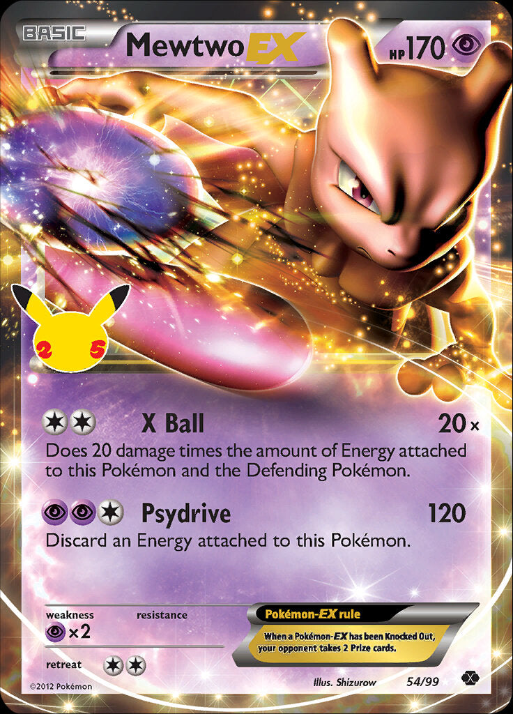 Mewtwo EX (54/99) [Celebrations: 25th Anniversary - Classic Collection] | Rock City Comics